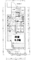 エステムコート心斎橋centralの物件間取画像